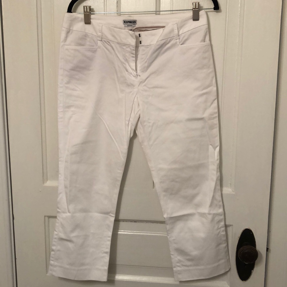 Express white capris 4